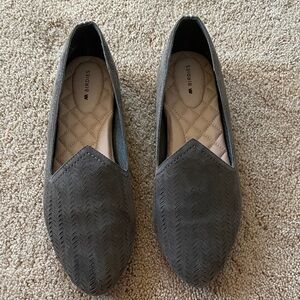 Birdies Women's Green Charcoal Flats